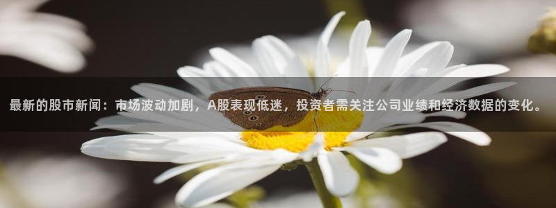 最新的股市新闻：市场波动加剧，A股表现低迷，投资者需关注公司业绩和经济数据的变化。