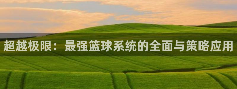 超越极限：最强篮球系统的全面与策略应用