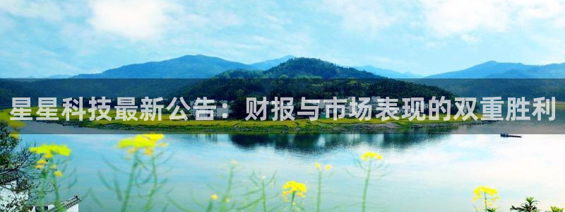 星星科技最新公告：财报与市场表现的双重胜利